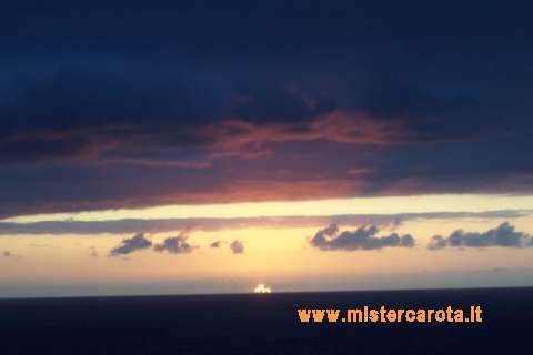 la giornata &egrave; finita