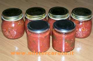 Conserva estiva di pomodori