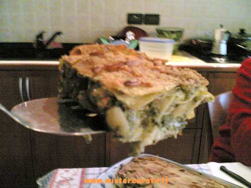 Lasagna al pesto alla maniera di Giovanna