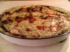 Sformato di crespelle di farro alle zucchine e brie