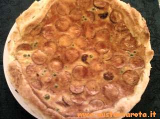 Torta salata con piselli e wurstel di Luca B.