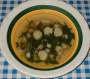 Zuppa di gamberi con taro e callaloo (Livio Guazzotti)