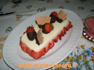 Dessert alla panna cotta