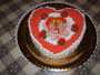 Torta romantica di San Valentino (Ciambella)