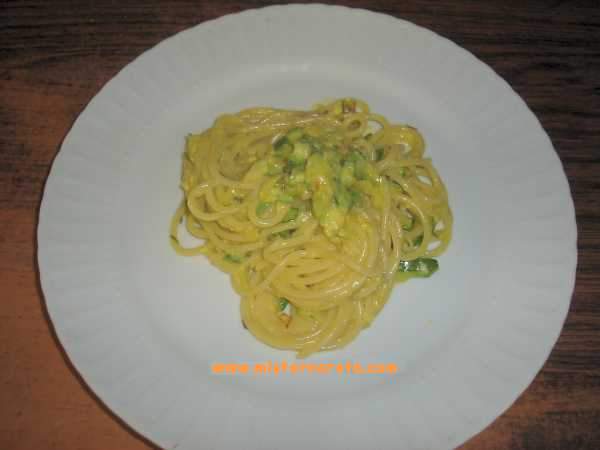 Spaghetti alla carbonara vegetale