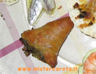 Sfogliatelle alle acciughe