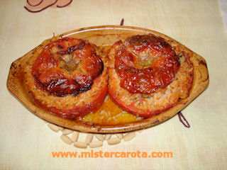 Pomodori ripieni vegetariani