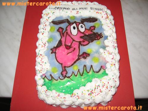 Torta leone cane fifone