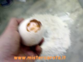 Tonnarelli con farina e uovo d'oca