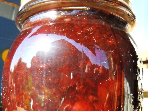 Marmellata di ciliegie all'antica