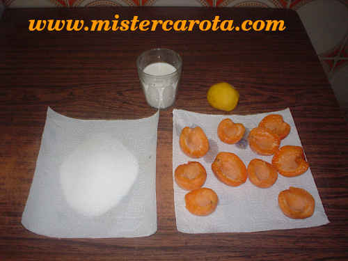 ingredienti gelato albicocca